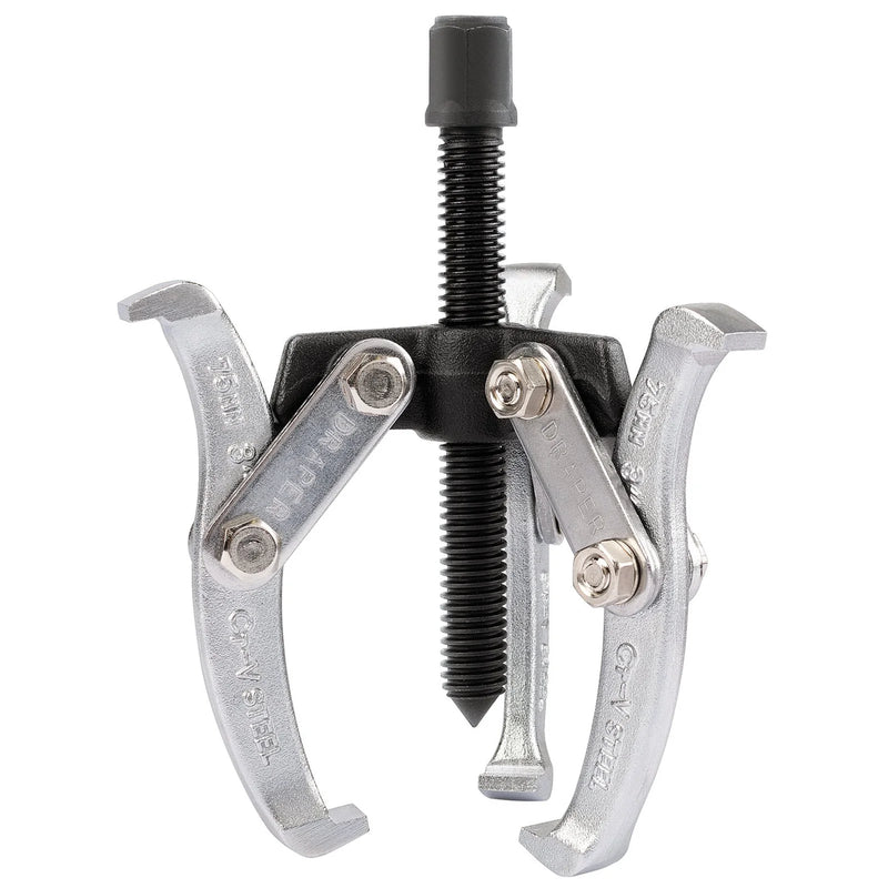 Draper Triple Leg Reversible Puller 65mm Reach x 75mm Spread