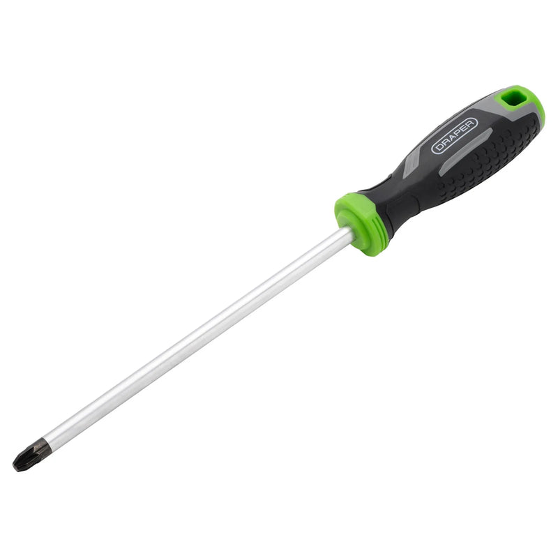 Draper Pozi Soft Grip Screwdriver PZ4 200mm