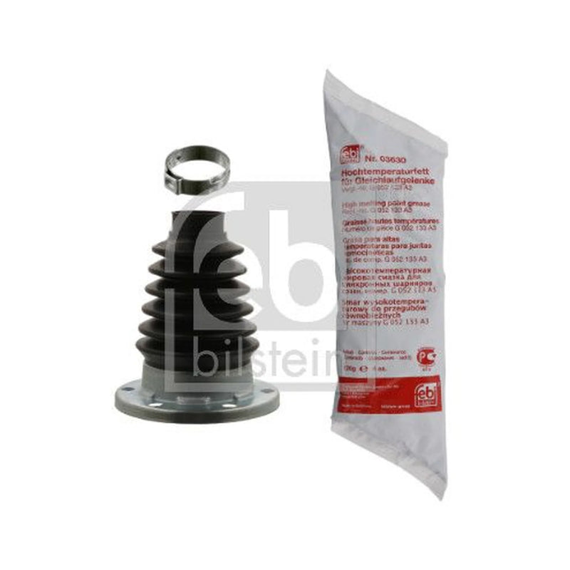 Febi Drive Shaft Bellow Kit transmission sided Rubber 38365