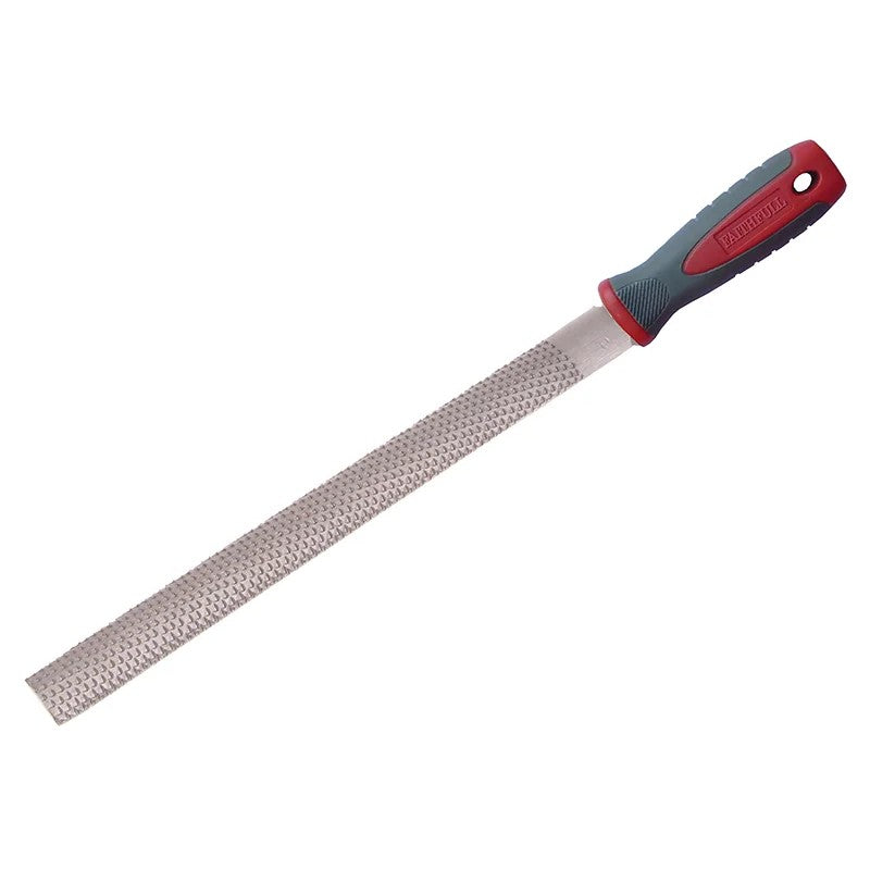 Faithfull Handled Half-Round Cabinet Rasp 250mm (10in) - FAIFICR10