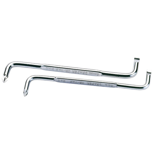 Draper Screwdriver Set 2 Piece Angled PZ & Plain Slot
