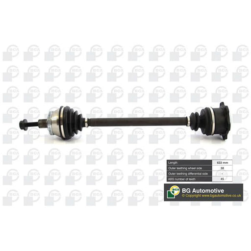 BGA CV Drive Shaft Driveshaft Front Right DS9621RA