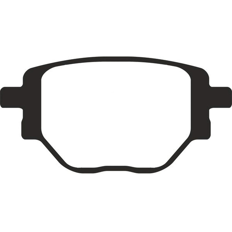 Abtex Rear Brake Pad Set PLU4733