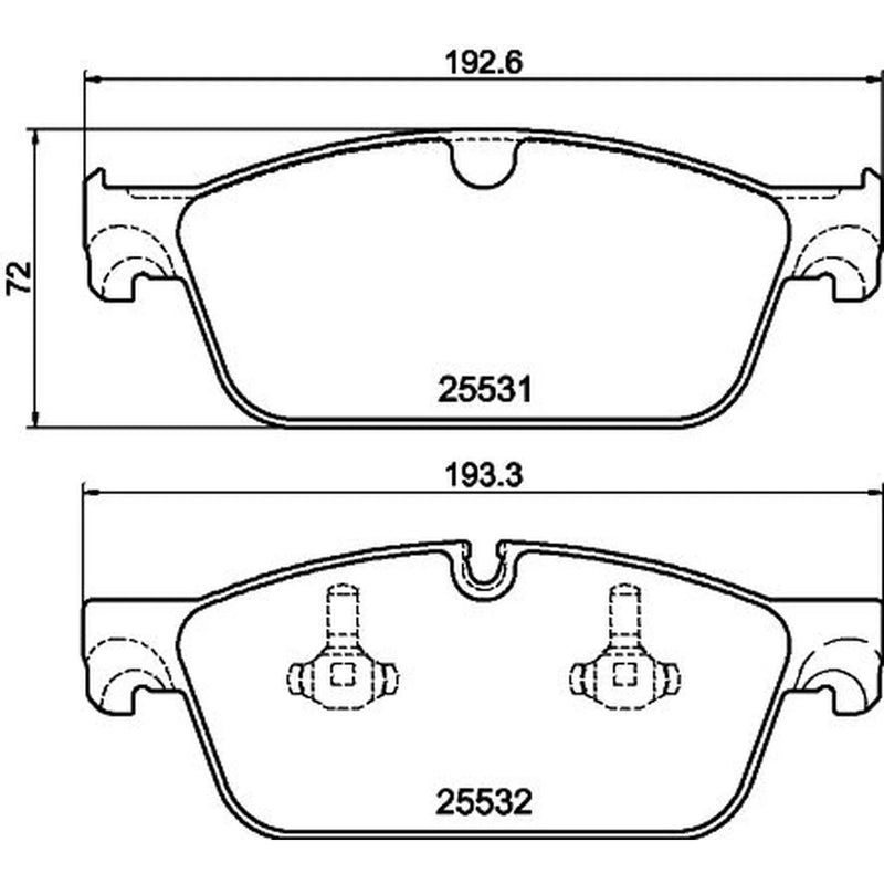 Mintex Brake Pad Set MDB3387