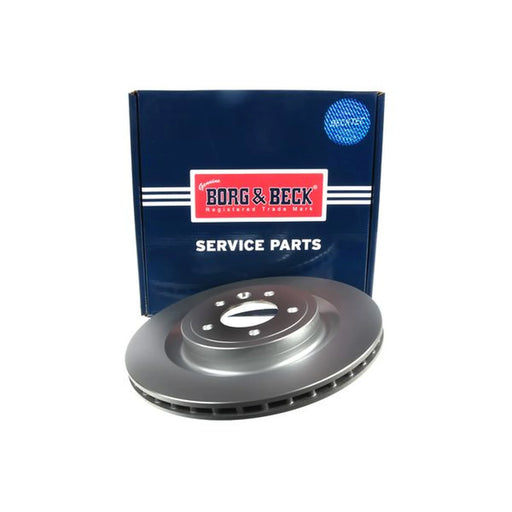 Borg & Beck 2 x Vented Rear Brake Discs BBD6108S