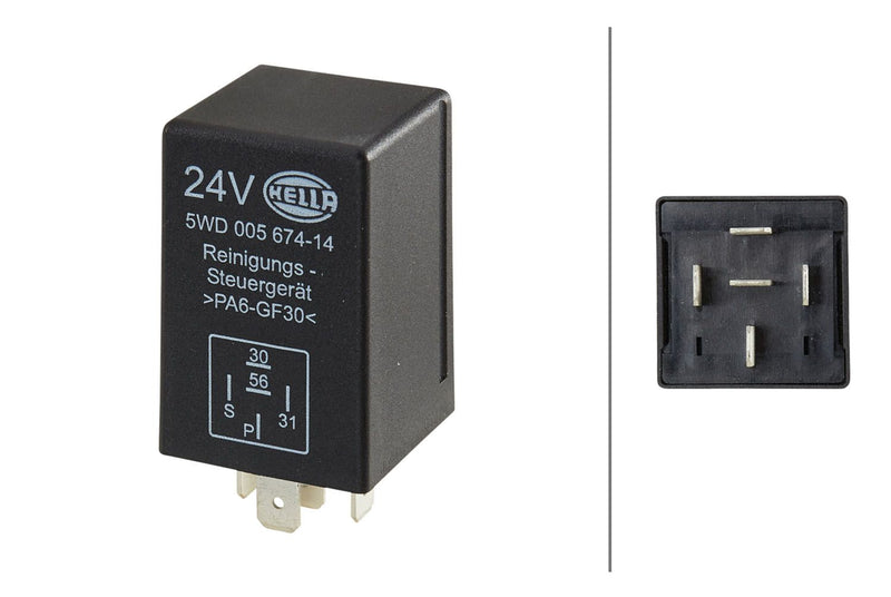Hella 5WD 005 674-147 Relay, headlight cleaning