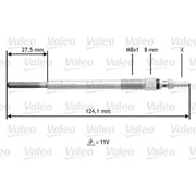 Valeo Diesel Engine Glow Plug 345138