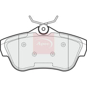 Apec Rear Brake Pad Set PAD1540