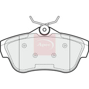 Apec Rear Brake Pad Set PAD1540