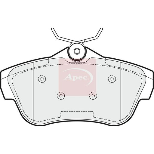 Apec Rear Brake Pad Set PAD1540