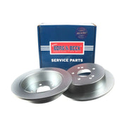 Borg & Beck 2 x Solid Rear Brake Discs BBD5453