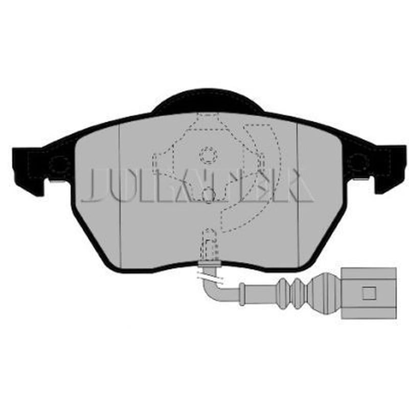 Juratek Front Brake Pad Set JCP1463