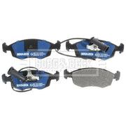 Borg & Beck 4 x Front Brake Pad Set BBP1100