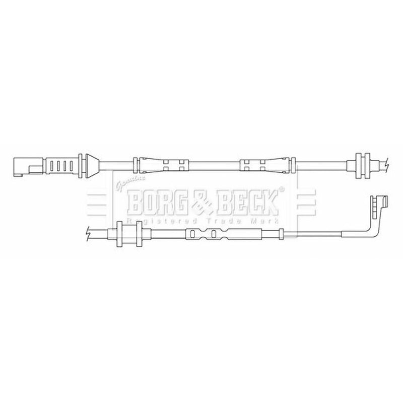 Borg & Beck Brake Pad Wear Sensor Rear BWL3160