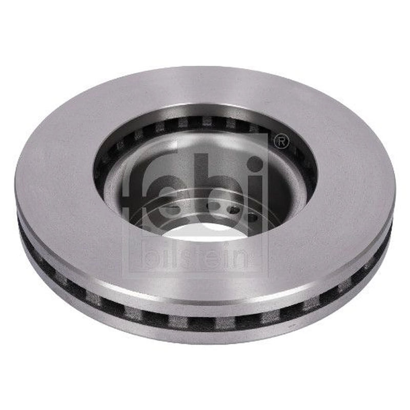 Febi 2 x Vented Front Brake Discs 185413 OE 658621