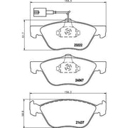 DON Front Brake Pad Set PCP1548