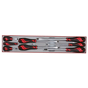 Teng Tools Screwdriver Set TTX4 8 Pieces Flat & Phillips