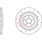 Apec 2 x / Rear Brake Discs DSK2911