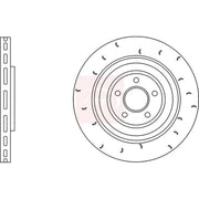 Apec 2 x / Rear Brake Discs DSK2912