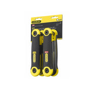 STANLEY® Hand Tools Metric & Imperial Folding Hexagon Key Set, 17 Piece