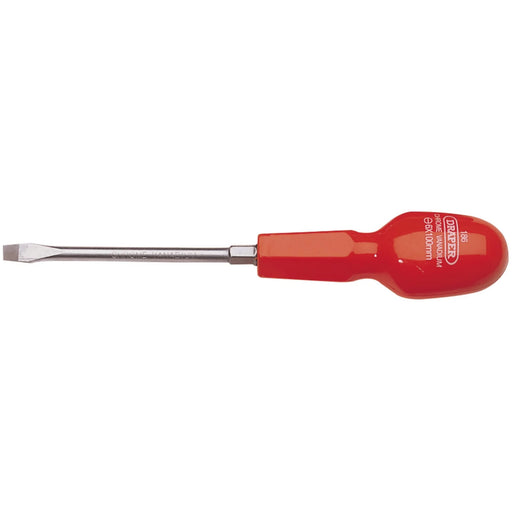 Draper Screwdriver, Plain Slot, 6 x 100mm