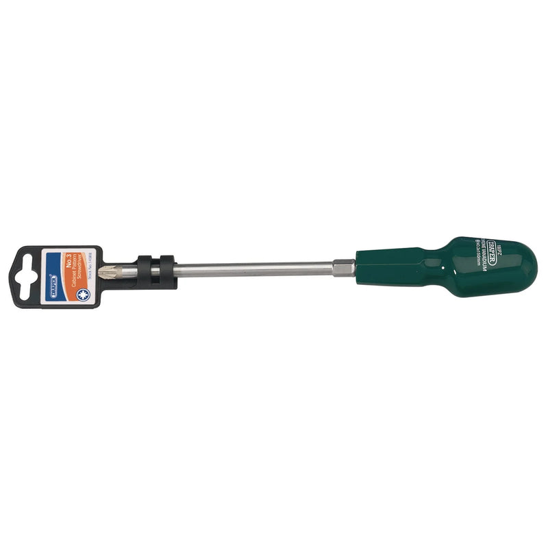 Draper Screwdriver PZ Type No.3 x 150mm Chrome Vanadium Steel