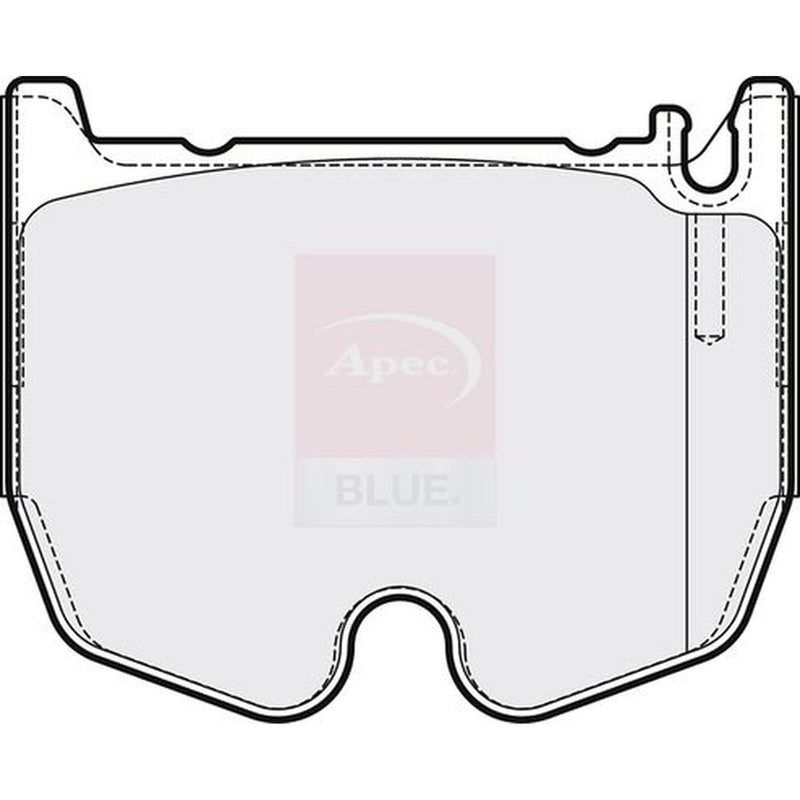 Apec Front Brake Pad Set PD3881