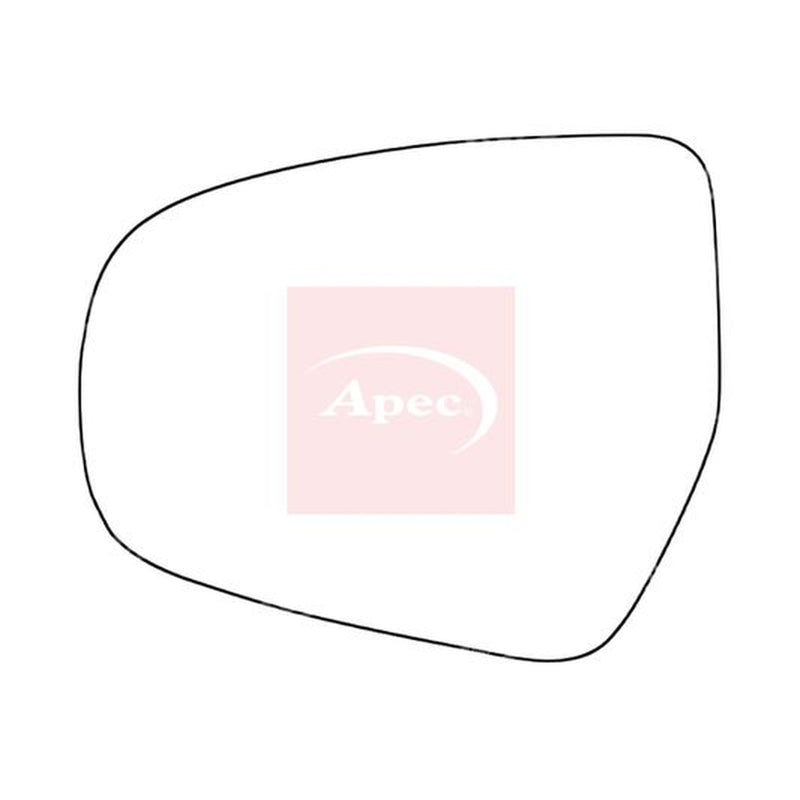 Apec Exterior Wing Mirror Glass Left AMS2711
