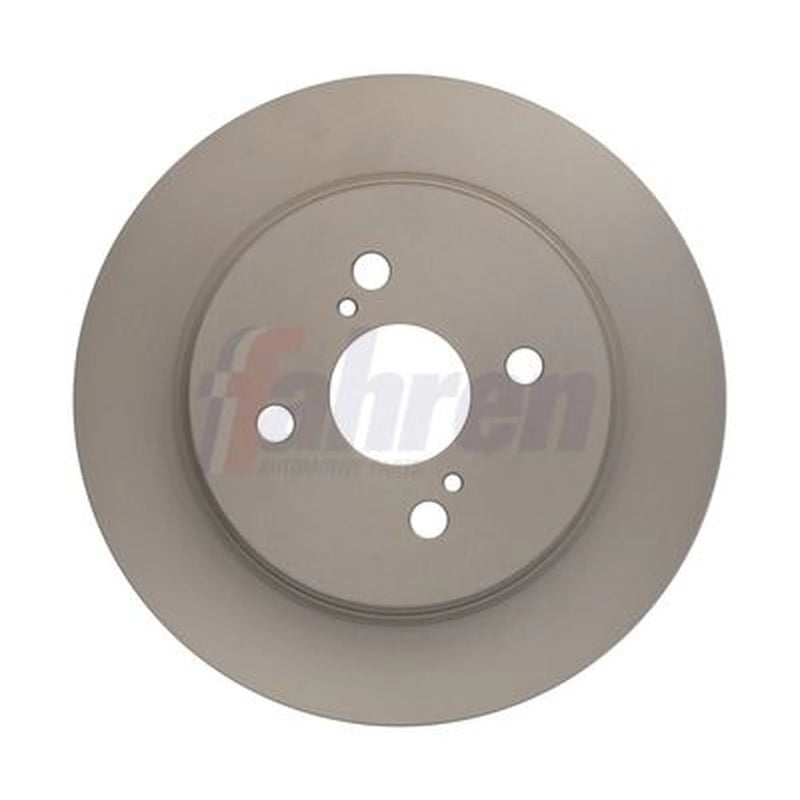 Fahren 2 x Solid Rear Brake Discs FBD6511