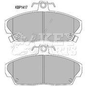 Key Parts 4 x Front Brake Pad Set KBP1417