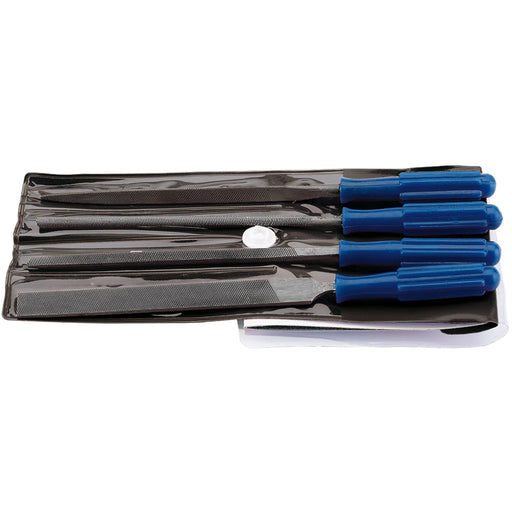 Draper Warding File Set 100mm (4 Piece)