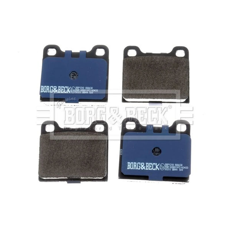 Borg & Beck 4 x Rear Brake Pad Set BBP1210