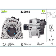 Valeo Car Alternator 12V 439944