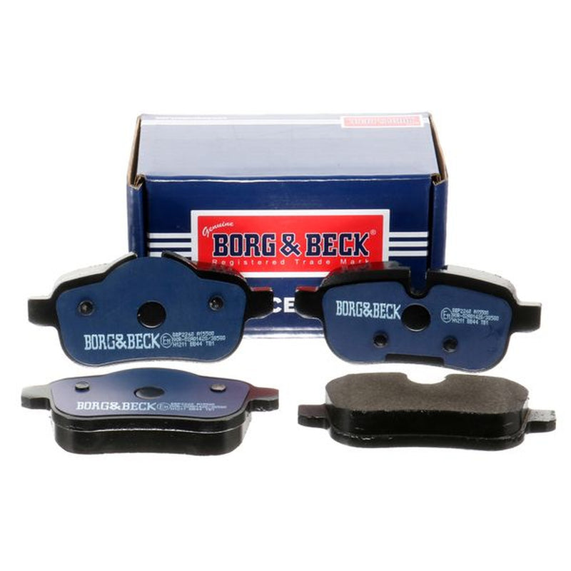 Borg & Beck 4 x Rear Brake Pad Set BBP2260