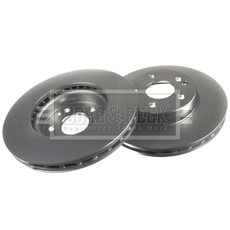 Borg & Beck 2 x Vented Front Brake Discs BBD4488