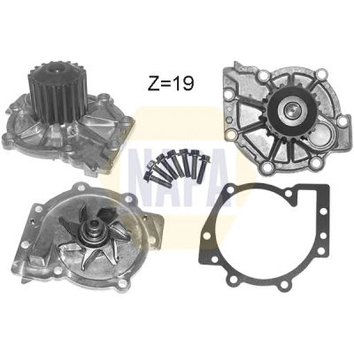 NAPA Engine Cooling Water Pump NWP1538