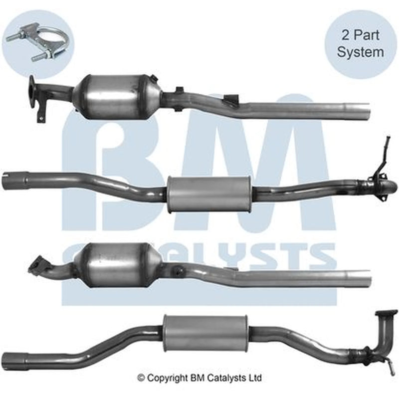 BM Catalysts Homologated Diesel Cat & Dpf BM11409H