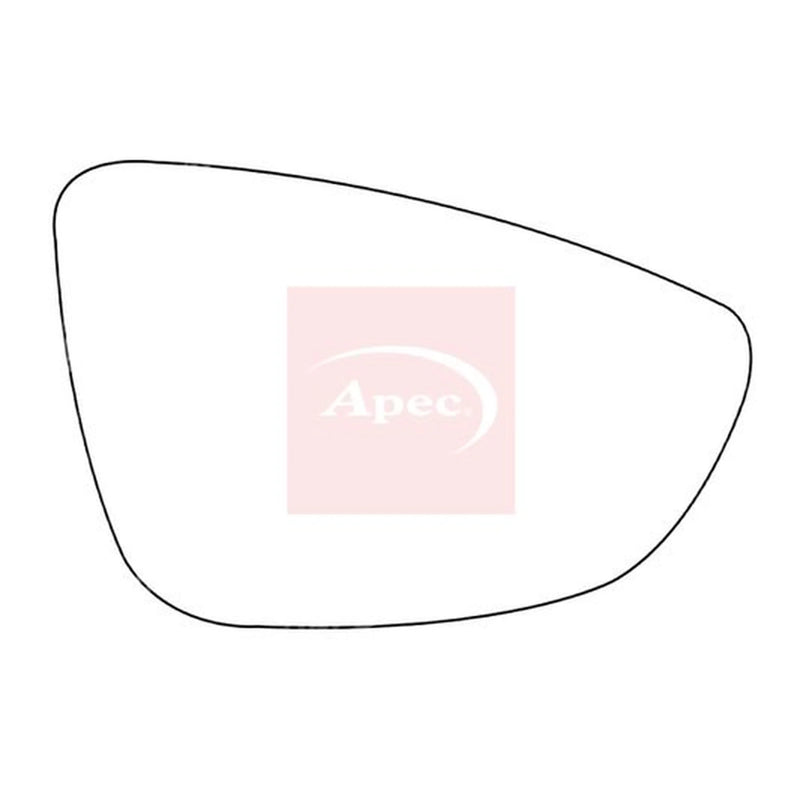 Apec Exterior Wing Mirror Glass Right AMS2596A