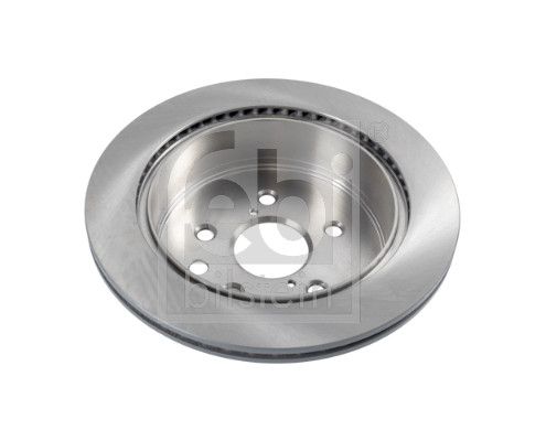Febi 2 x Brake Disc Set Internally Vented Rear