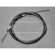 Borg & Beck Handbrake Cable Left Rear BKB2290