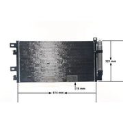 Mahle Air Conditioning Condenser AC 312 001S