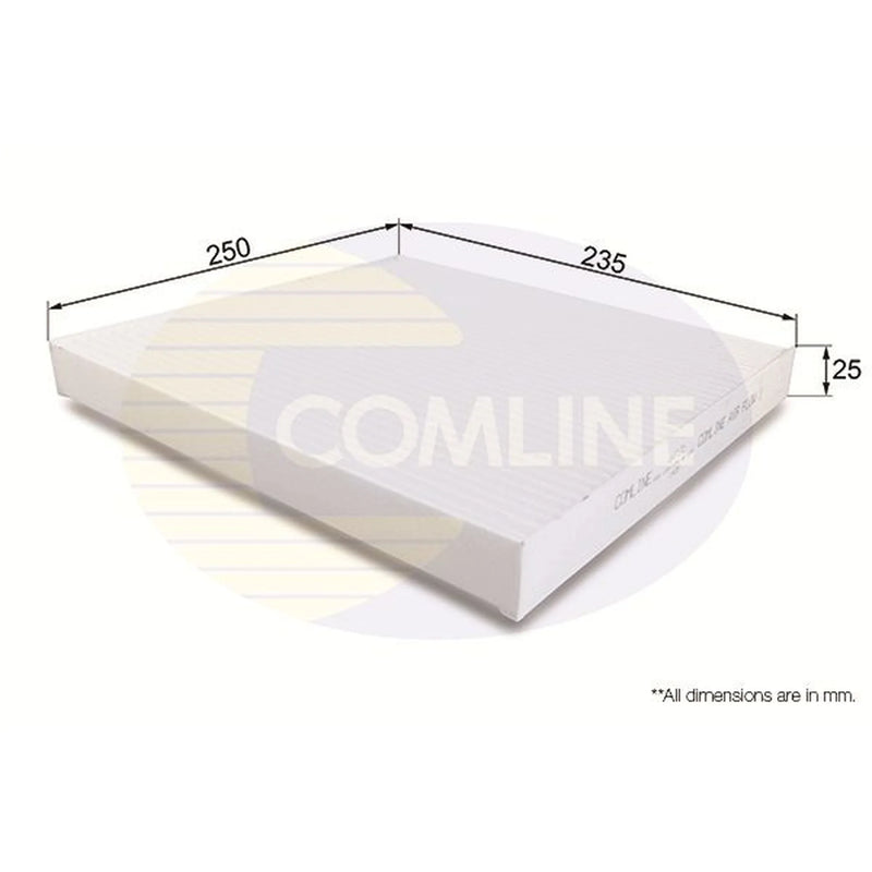 Comline Cabin Air Filter (Pollen Filter) EKF172