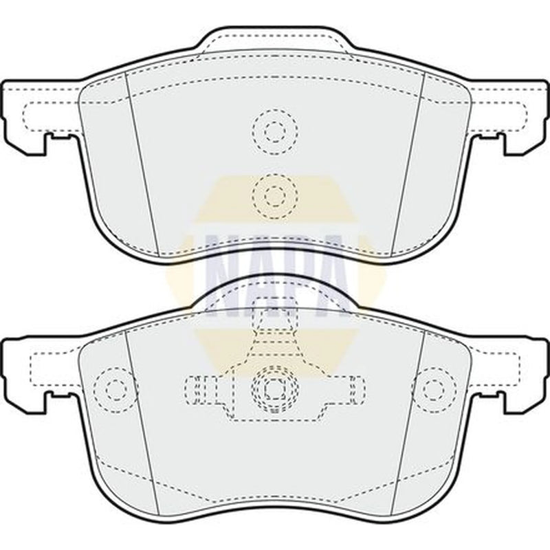 NAPA Front Brake Pad Set NBP1439