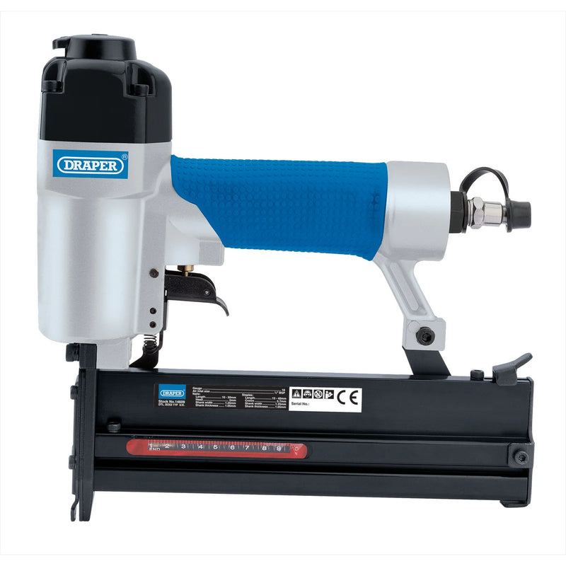 Draper Air Stapler/Nailer 10-50mm with Carrying Case