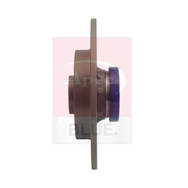 Apec 2 x Solid Rear Brake Discs SDK6555