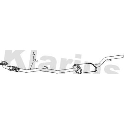 Klarius Box With Centre Pipe Centre GM437J