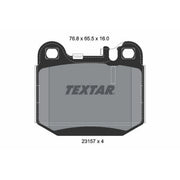 Textar Rear Brake Pad Set 2315702