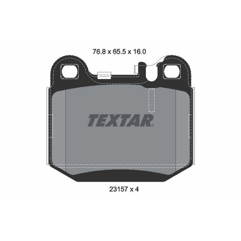 Textar Rear Brake Pad Set 2315702