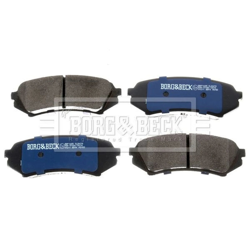 Borg & Beck 4 x Rear Brake Pad Set BBP1685