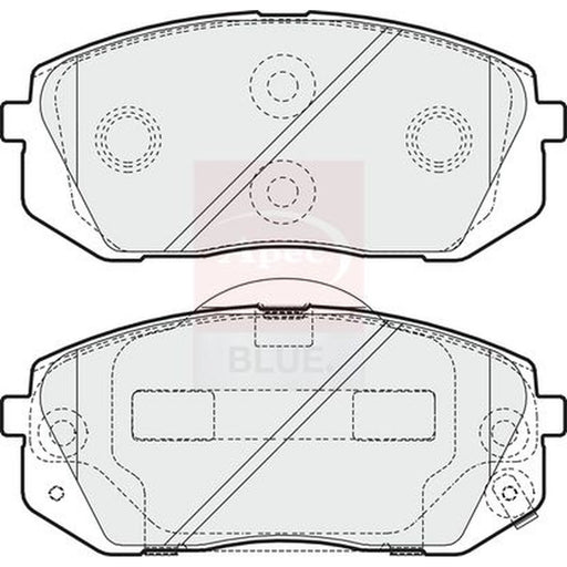 Apec Front Brake Pad Set PD3234